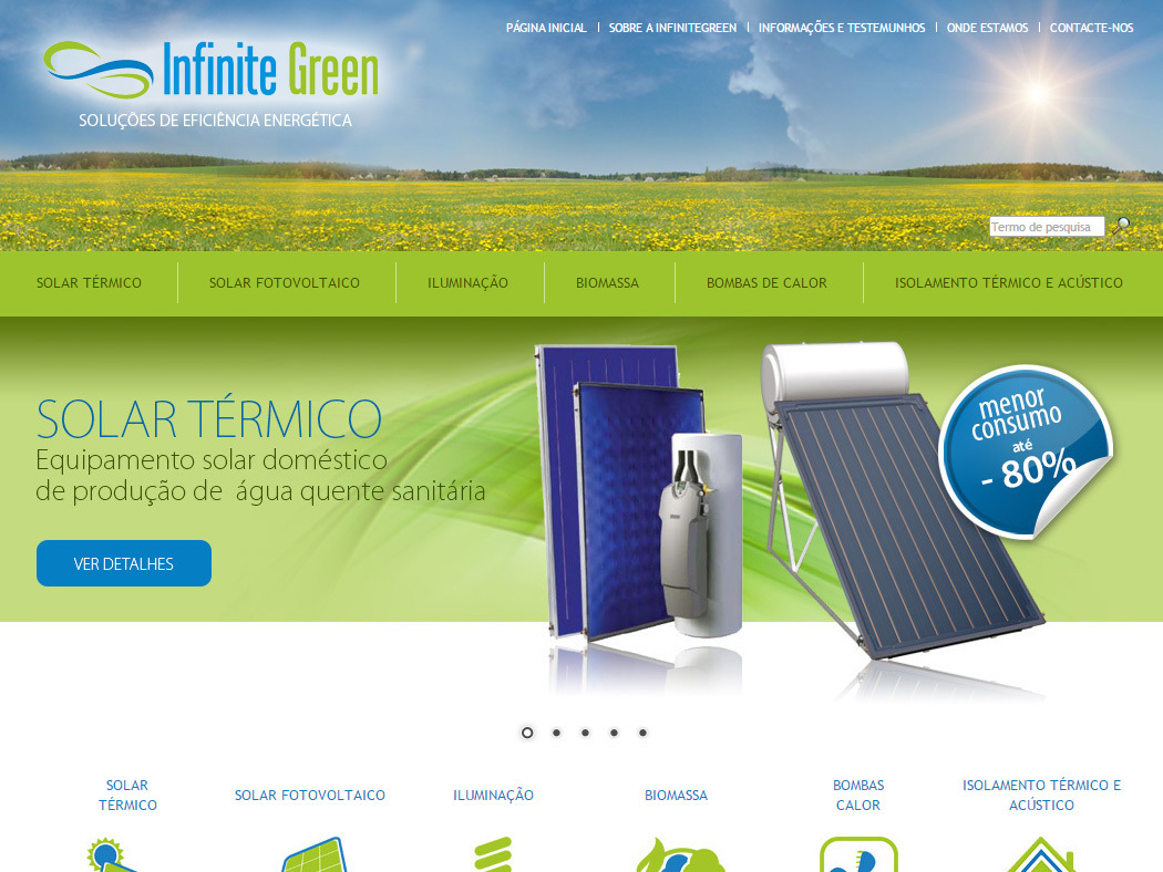 Infinite Green - Energieeffiziente Service und Lösungen