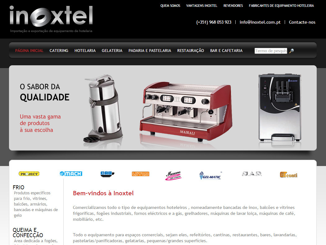 Inoxtel - Comercialização de Equipamentos de Hotelaria