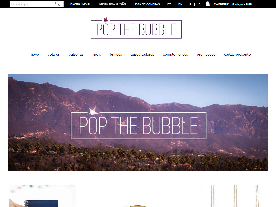 Pop the Bubble - Online-Shop für Mode und Lifestyle-Zubehör