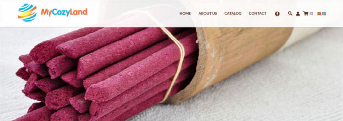 MyCozyLand epages sticky header