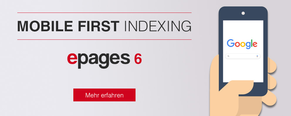 Google Mobile-First Indexing für epages base 6
