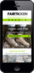 Mobile Anicht epages 6 Shop :: Fairticken