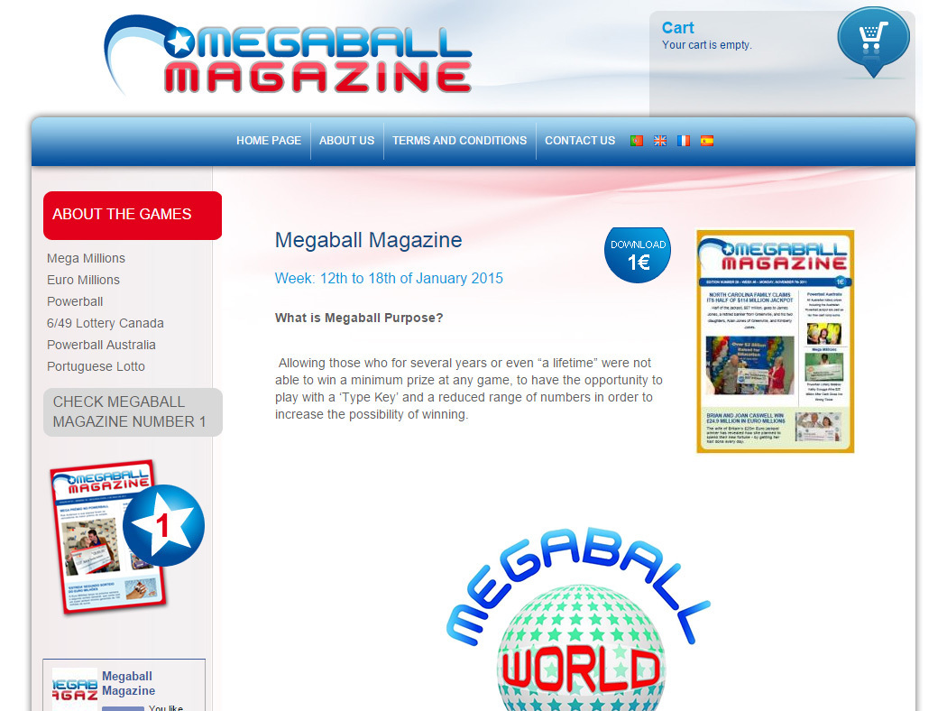 Megaball Magazine - Online-Shop für Statistik