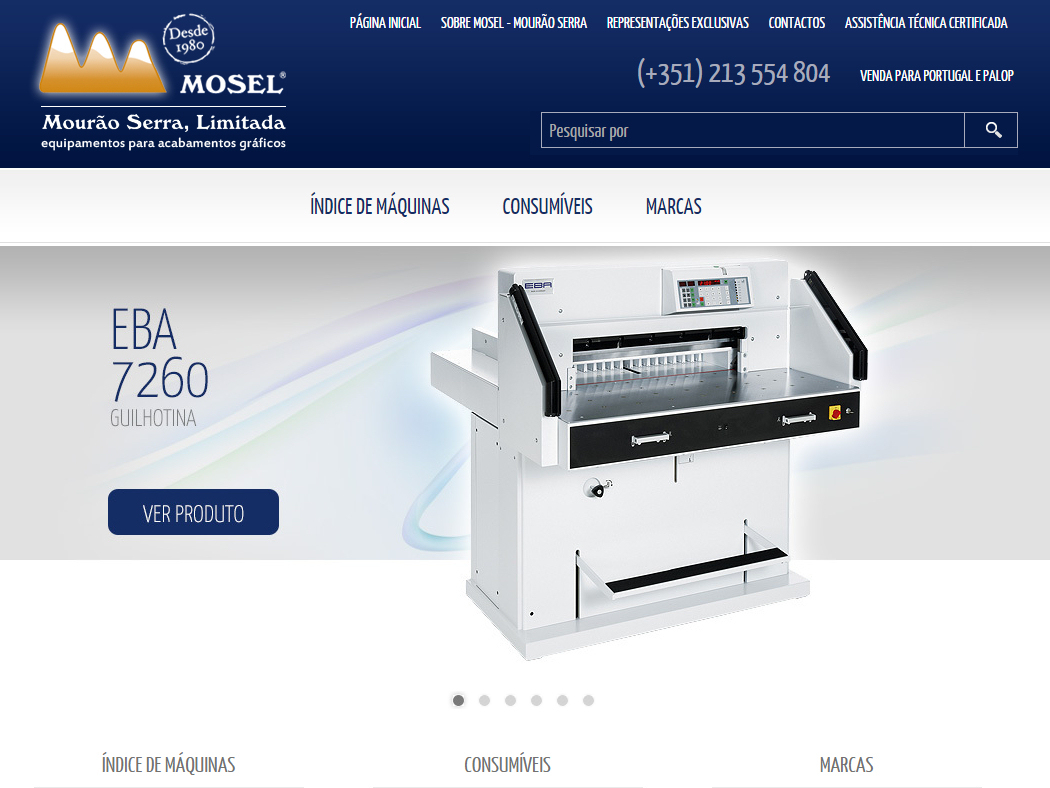 Mourão Serra - Geräte für die Druckindustrie