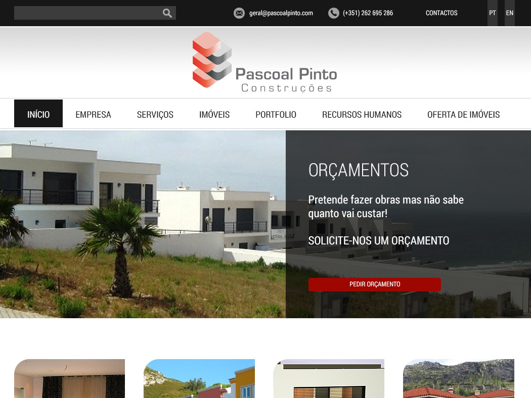 Pascoal Pinto - Empresa de Construção Civil