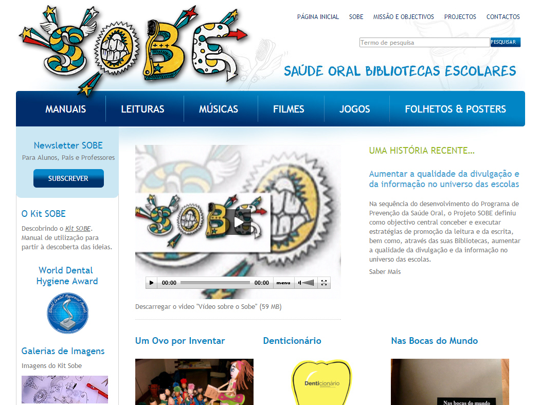 SOBE -Portal for Oral Health at Schools