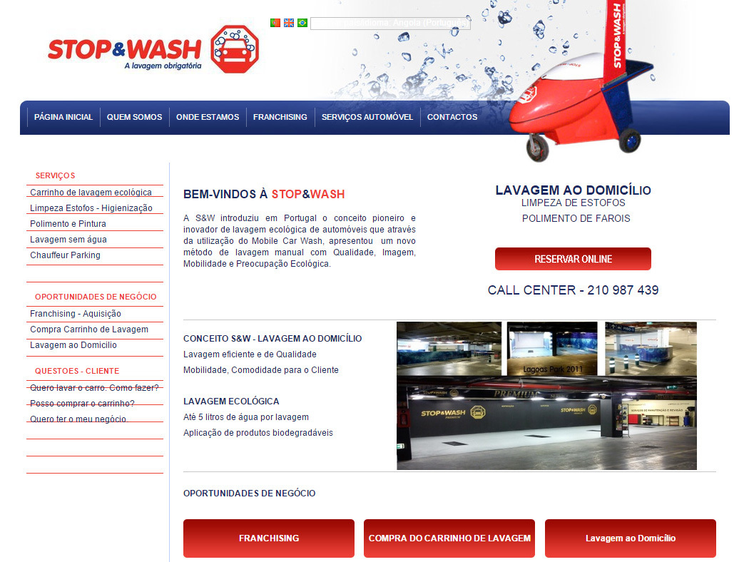 Stop & Wash - Limpeza e Lavagem Manual e Ecológica de Automóveis