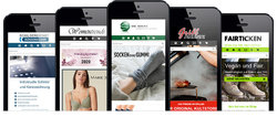 Design Personalizado de Loja online e Web sites epages para SmartPhone