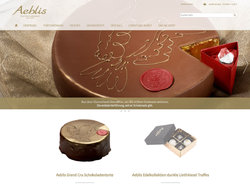 Aeblis - Especialidades Nobres de Chocolate Suíço - Loja ePages Hostpoint
