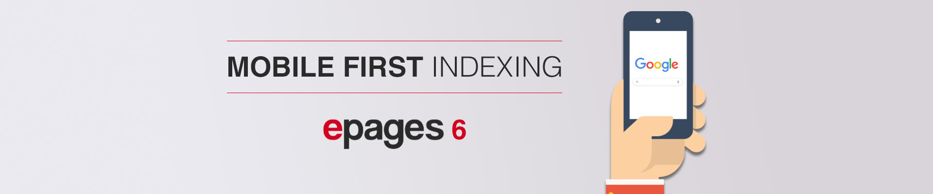 Lojas epages base 6 responsivas para indexação Google "Mobile-First"