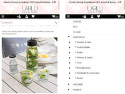 Larilli - epages 6 Loja com design responsivo para dispositivos móveis
