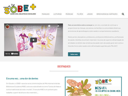 SOBE ( DGS) - Website erstellt mit WordPress und Elementor