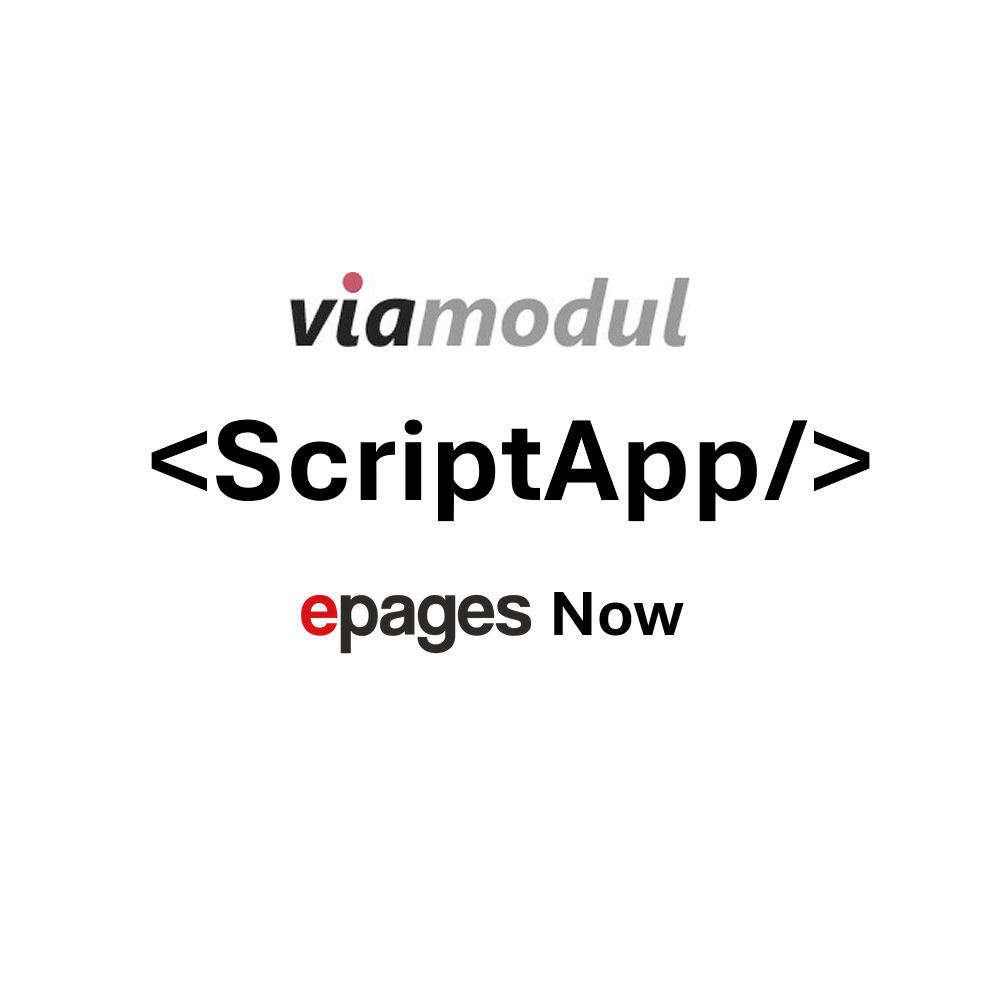 Viamodul ScriptApp for epages Now
