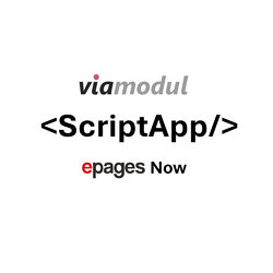 Viamodul ScriptApp for epages Now