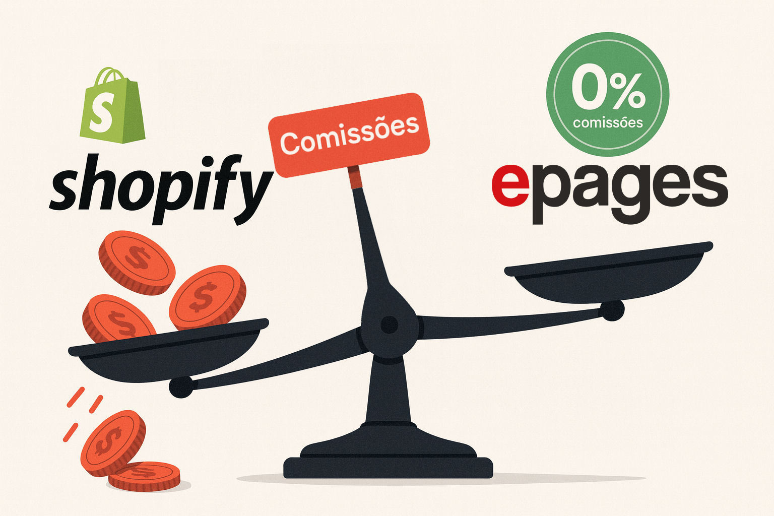À procura de uma alternativa ao Shopify sem comissões? À procura de uma alternativa ao Shopify sem comissões?