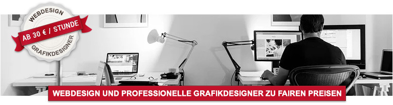 Webdesign und professionelle Grafikdesigner zu fairen Preisen