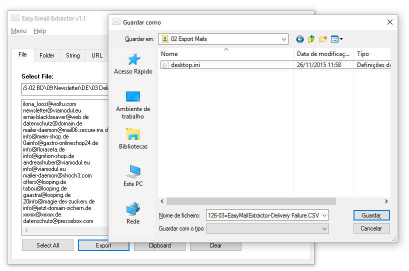 02-Easy-Email-Extractor-03-Export-File