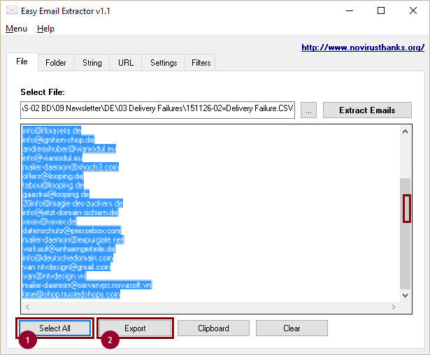 02-Easy-Email-Extractor-02-File-Loaded
