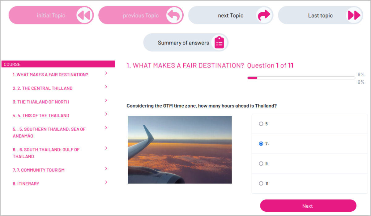 Quiz Manager Thailand - Question block with picture