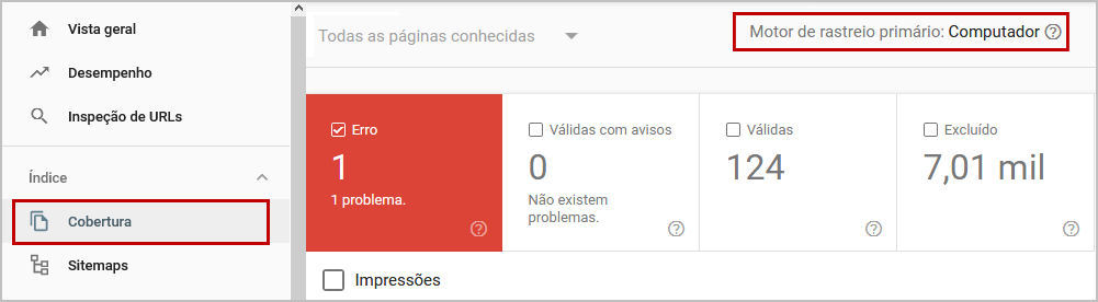 Como determinar qual bot (crawler) usa o Google para indexar o meu Webiste: Desktop ou Mobile?