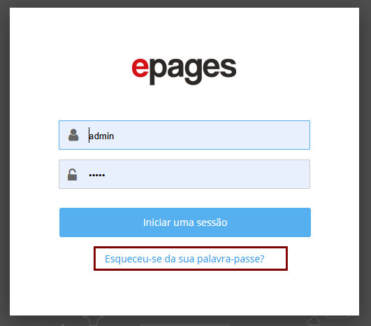 epages Now - Alterar Senha Esqueceu Senha epages Now - Alterar Senha Esqueceu Senha