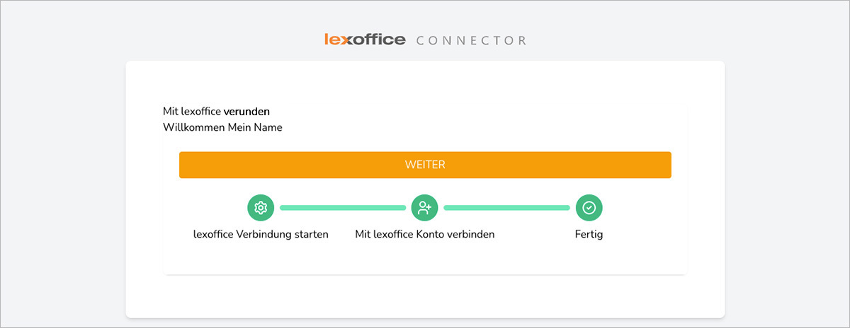 Dein Shop ist jetzt über die App „lexoffice Connector“ mit Deinem lexoffice Konto verbunden.