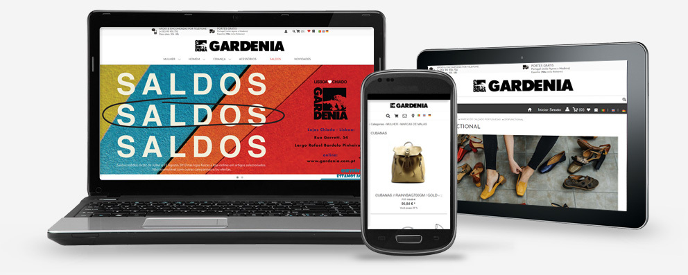 Garndia - Loja online de marcas de moda