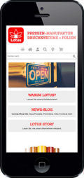 Mobile Anicht epages 6 Shop :: LotusTransfer