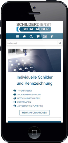 epages Mobile View Schadhauser