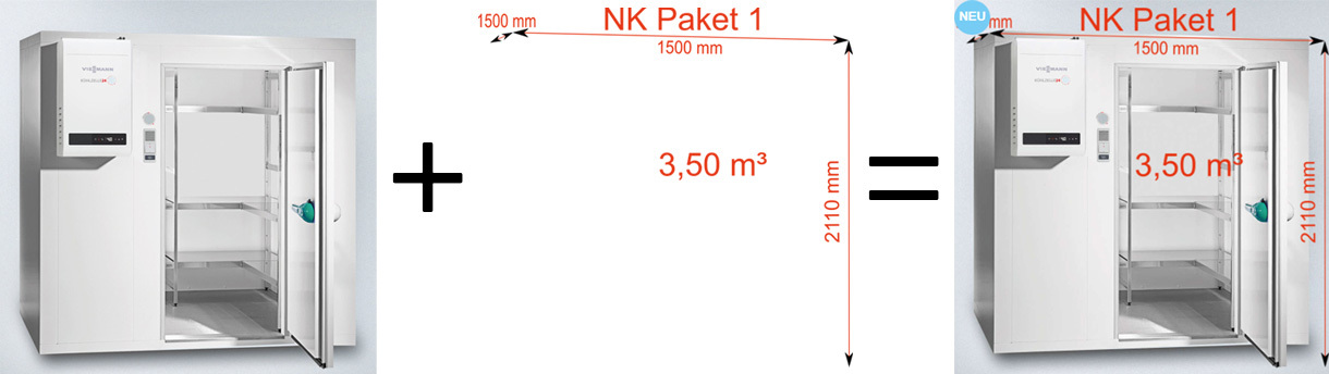 Product images with additional information such as dimensions are created using 2 images.