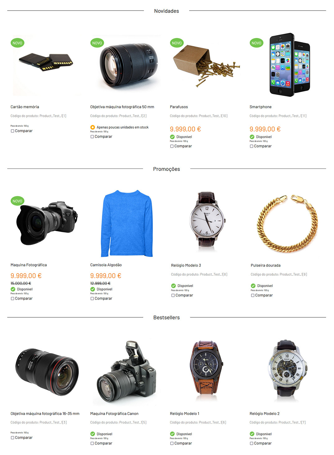 Listagens de produtos automaticamente agrupados em "Novos" e "Promoções" e "Bestsellers" no epages 6 Listagens de produtos automaticamente agrupados em "Novos" e "Promoções" e "Bestsellers" no epages 6