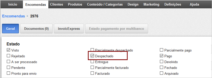 Epages envio automáitico do código Seguimento 05 - Enviar Mensagem